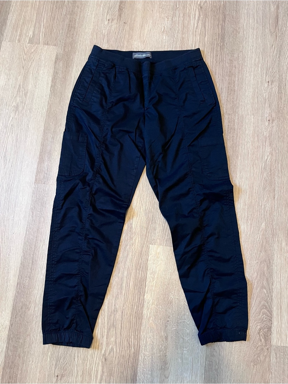 Eddie Bauer Women’s Black Cargo Joggers Pants Size 4
